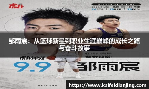 邹雨宸：从篮球新星到职业生涯巅峰的成长之路与奋斗故事